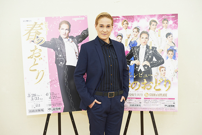 トップ披露公演 レビュー 春のおどり に臨む Osk日本歌劇団新トップスター桐生麻耶インタビュー Spice エンタメ特化型情報メディア スパイス