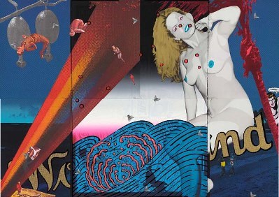《Blue Wonderland》1973年 町田市立国際版画美術館蔵
