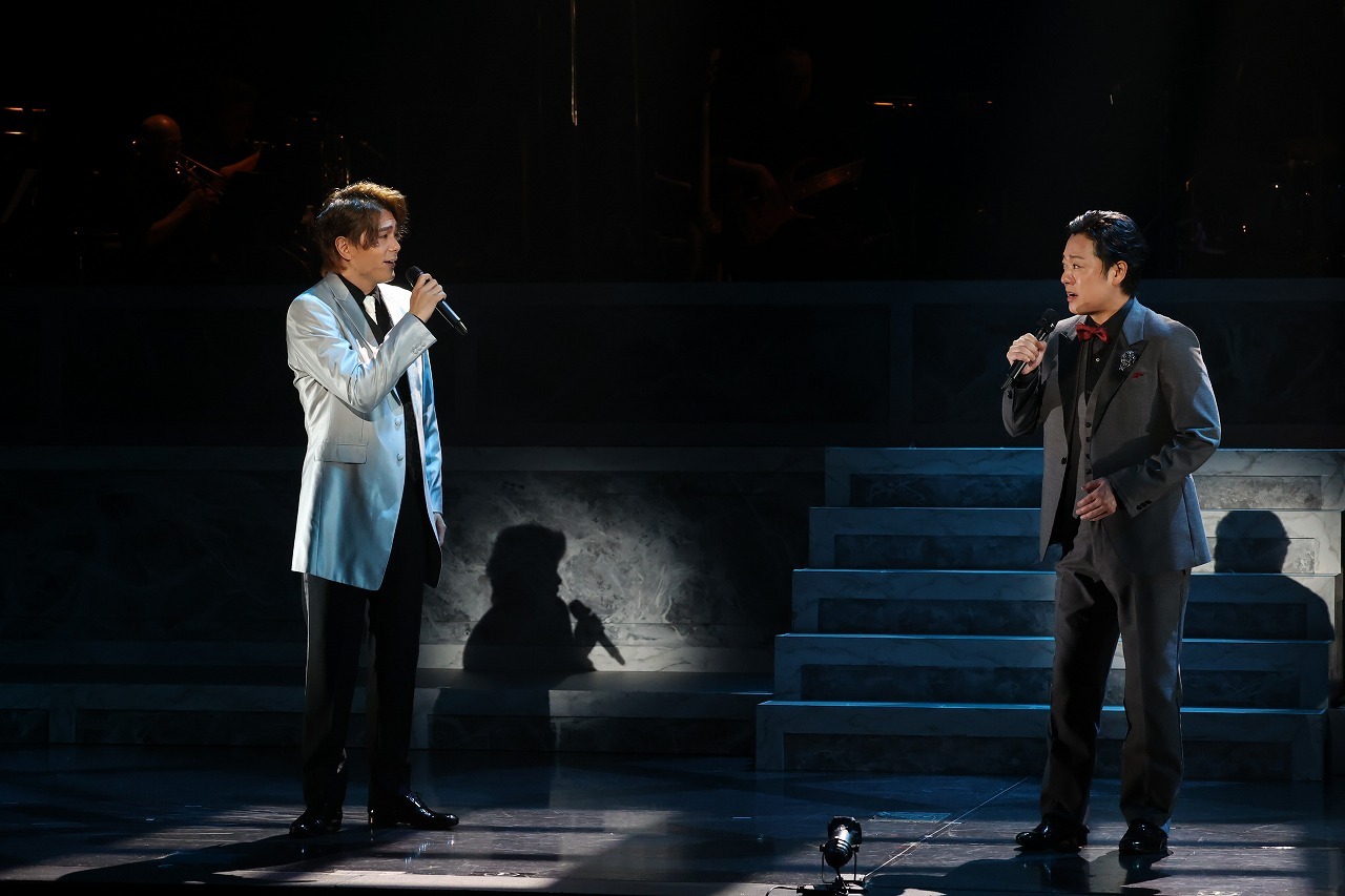 （左から）佐藤隆紀、原田優一