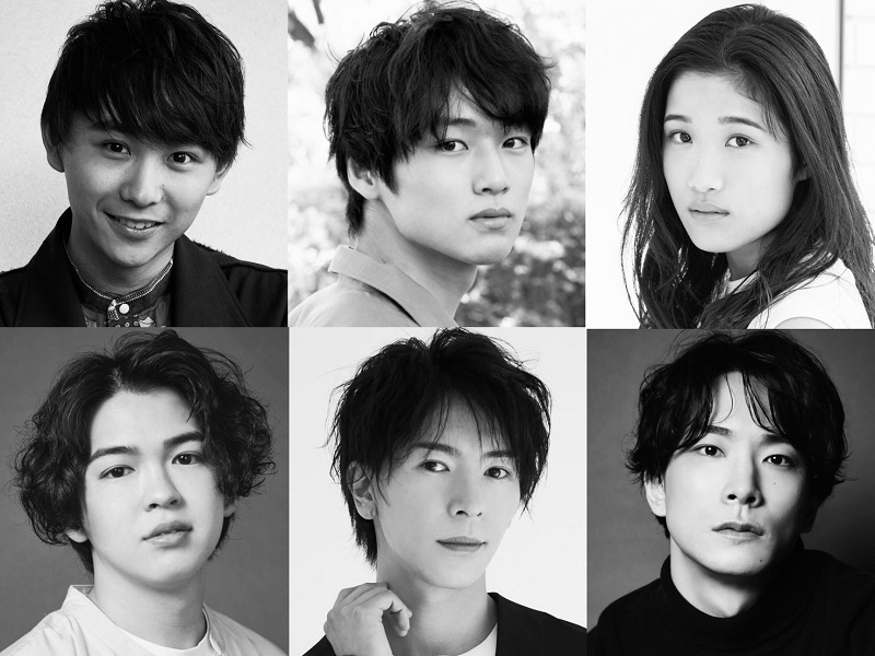 （上段左から）須賀健太、中川大輔、斎藤瑠希（下段左から）前田隆成、田中尚輝、小林 唯