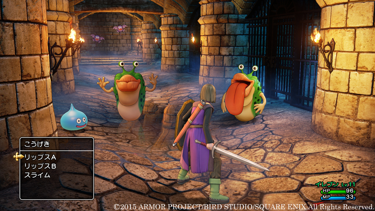 「ドラゴンクエストⅪ 過ぎさりし時を求めて」 （画像は開発中のものです）