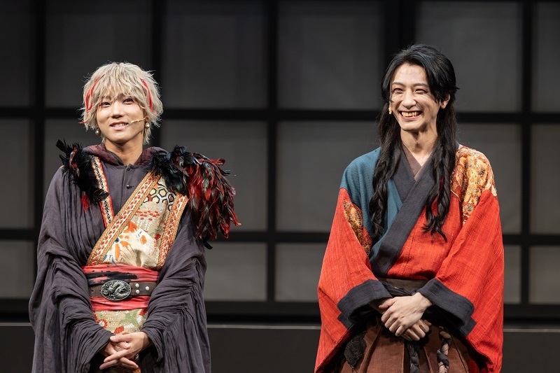 舞台『死神遣いの事件帖 終』囲み取材より