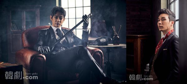 連続殺人鬼ジャック役のTei（左）とイ・チャニ