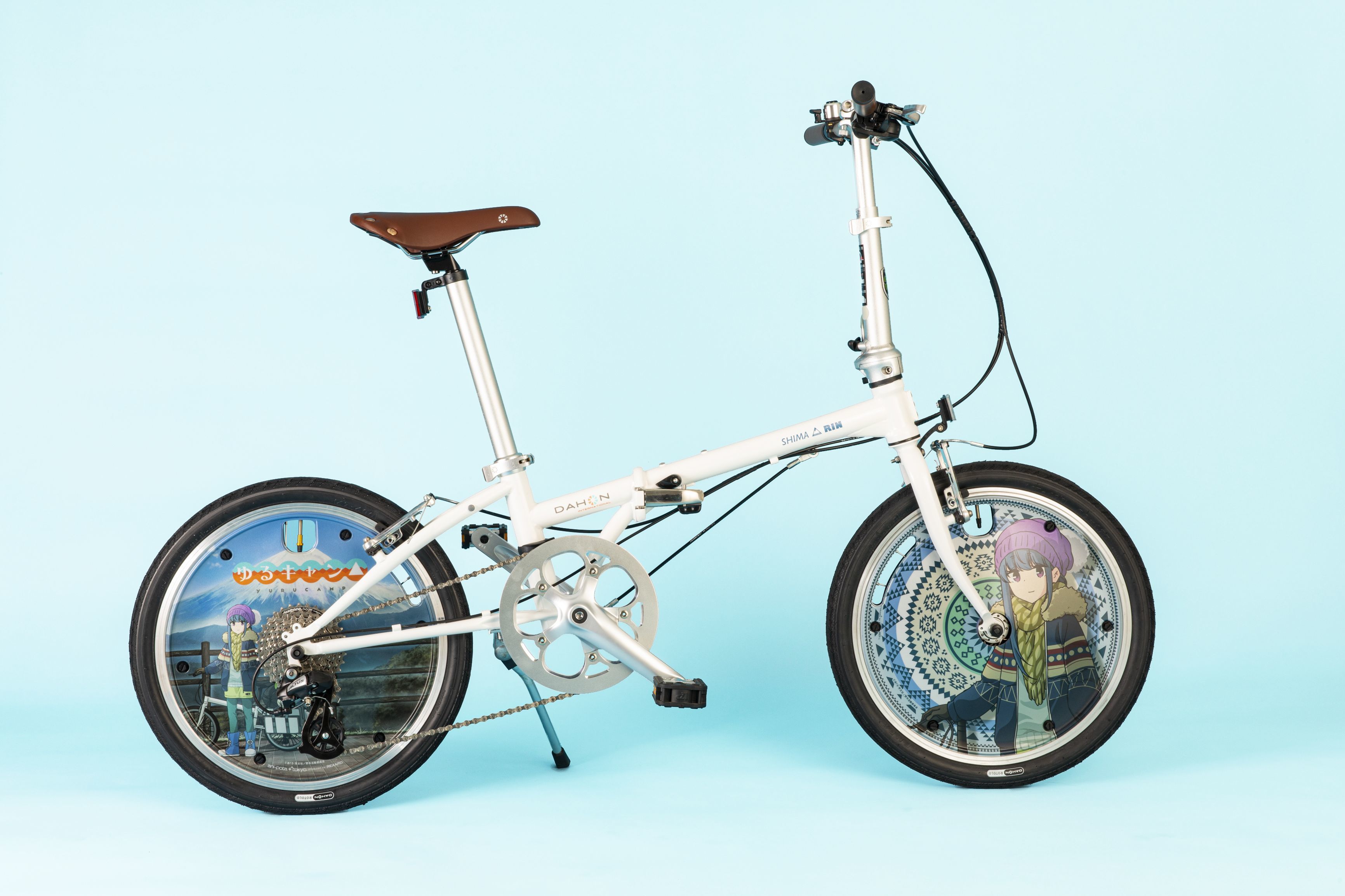 ゆるキャン△×ＤＡＨＯＮ自転車　志摩リンモデル (C)あfろ・芳文社／野外活動サークル