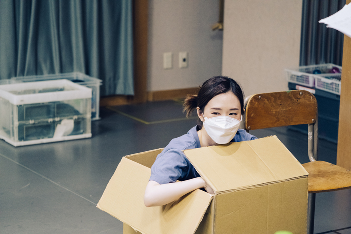 島田桃子 （稽古場写真：伊原正美）