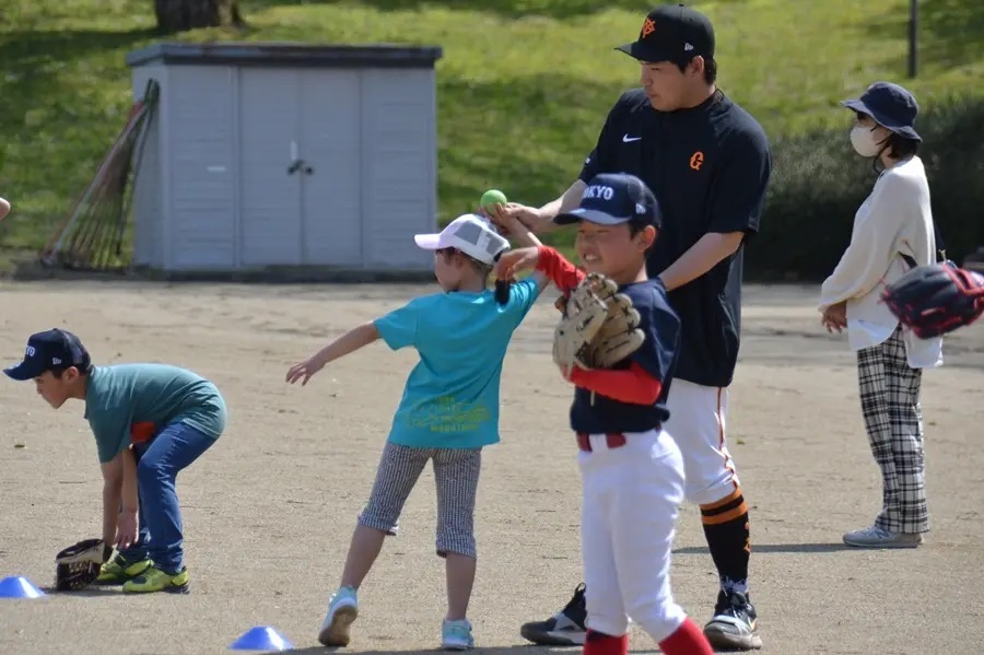 マルチスポーツ体験の野球