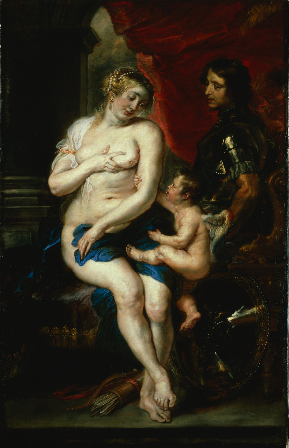 ペーテル・パウル・ルーベンス《ヴィーナス、マルスとキューピッド》 ロンドン、ダリッジ絵画館 By Permission of the Trustees of Dulwich Picture Gallery