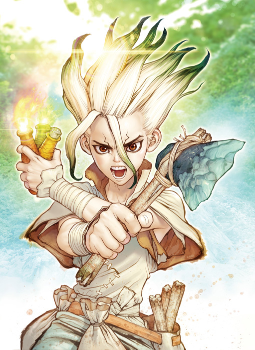 週刊少年ジャンプ 連載の ｄｒ ｓｔｏｎｅ が19年7月にtvアニメ化を発表 次に来るマンガ2位が次に来るアニメに Spice エンタメ特化型情報メディア スパイス