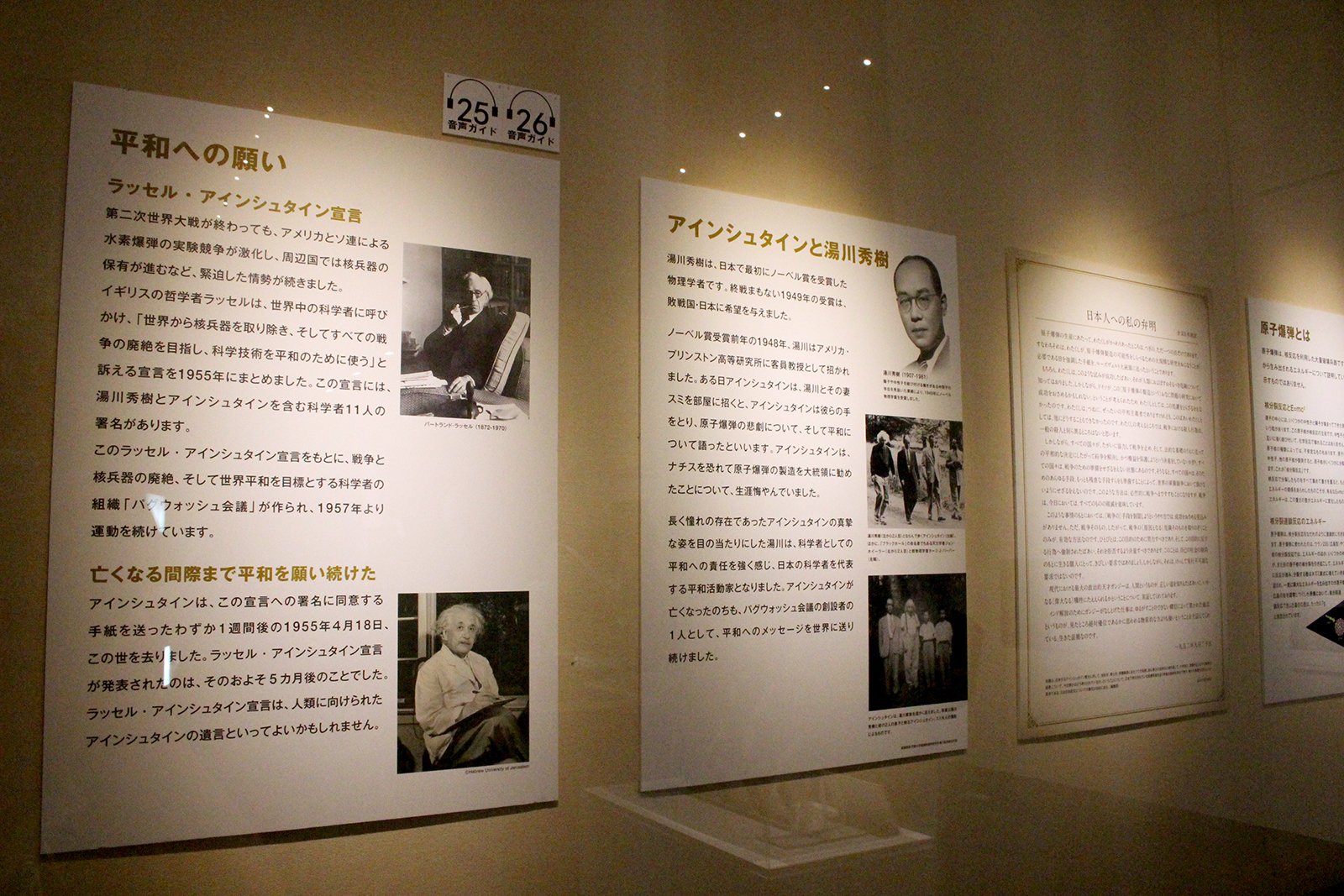 『ノーベル賞受賞100年記念「アインシュタイン展」』