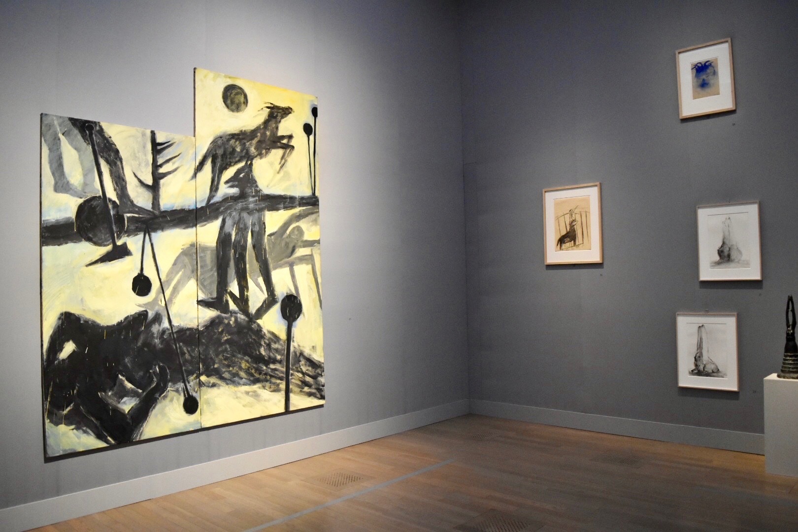 『イケムラレイコ 土と星 Our Planet』展 2019年 国立新美術館展示風景