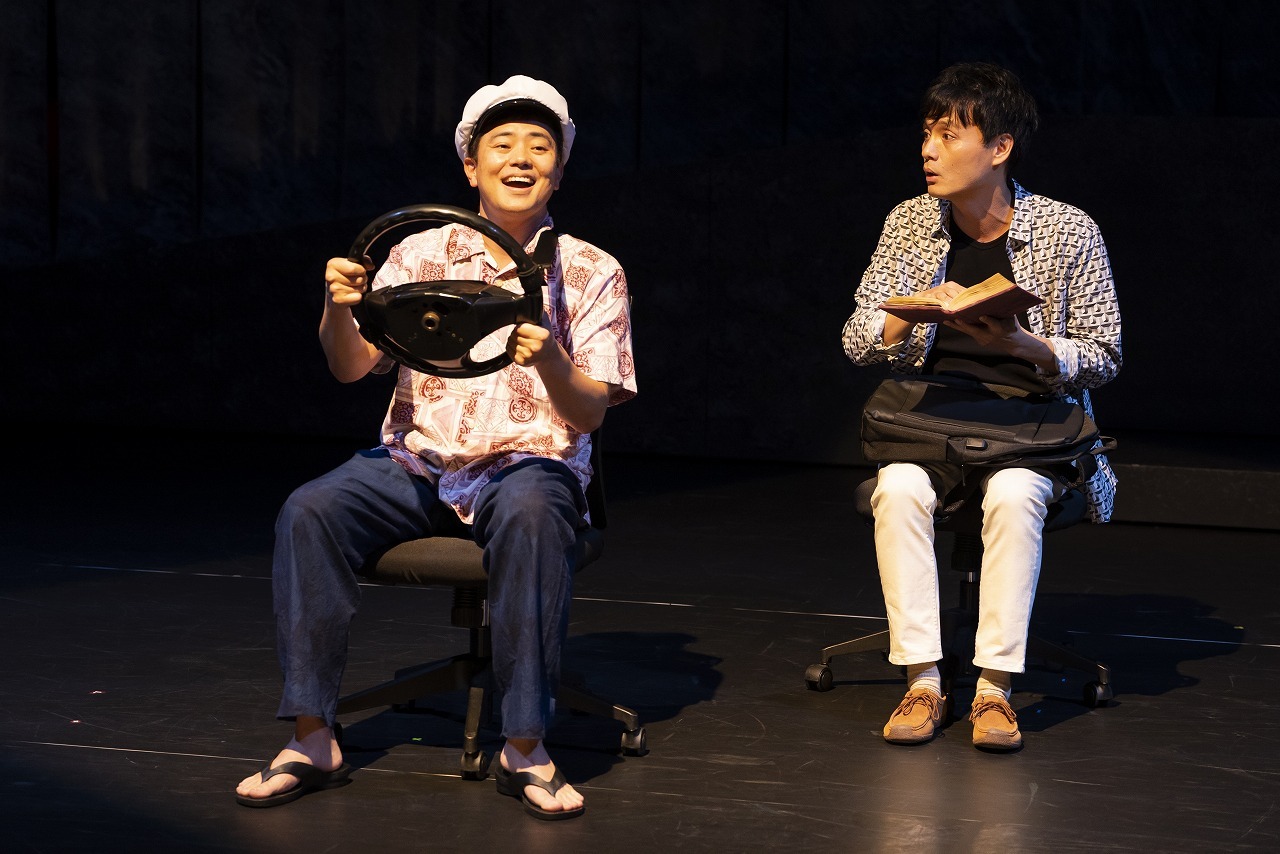 （左から）南里双六、亀田佳明 　撮影：引地信彦