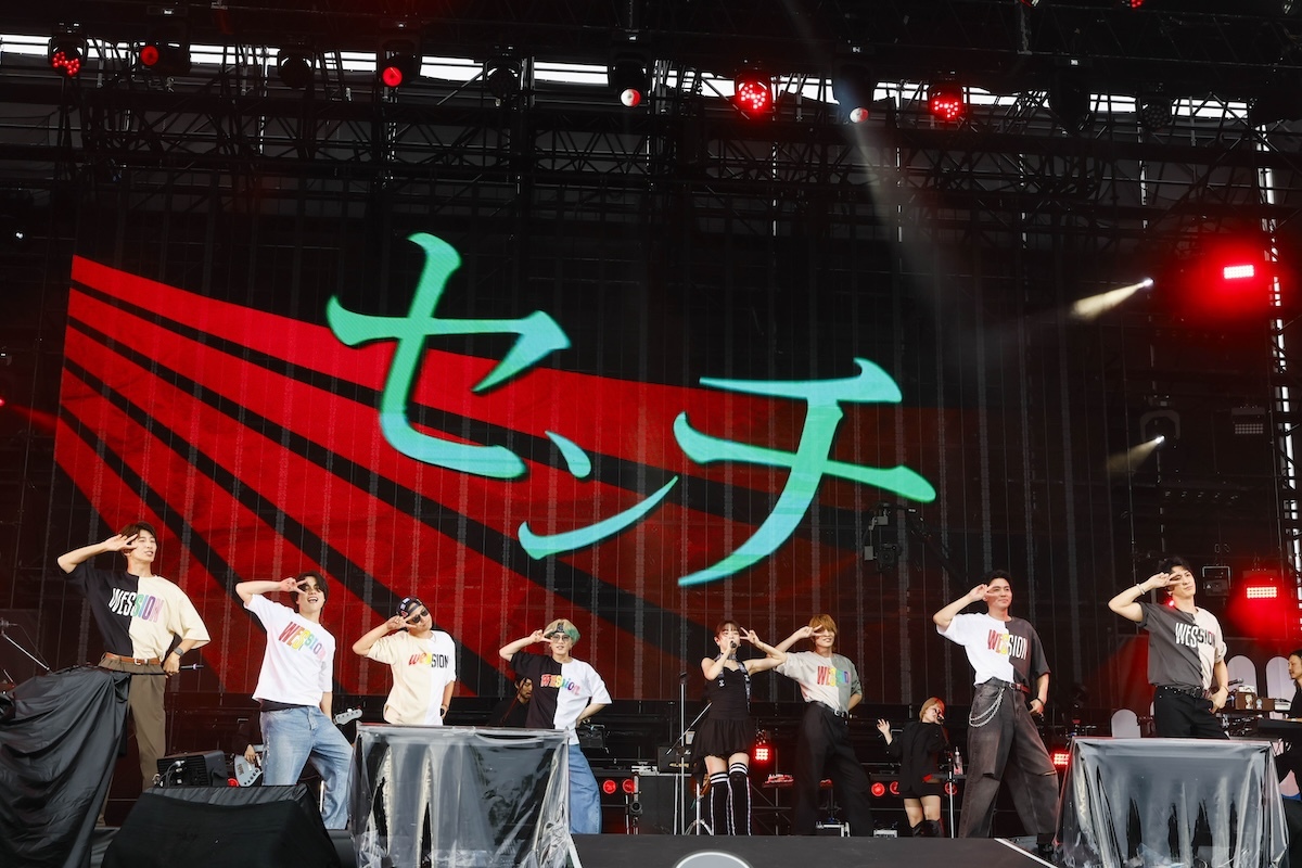 アイナ・ジ・エンド、 WEST.　撮影＝髙橋定敬