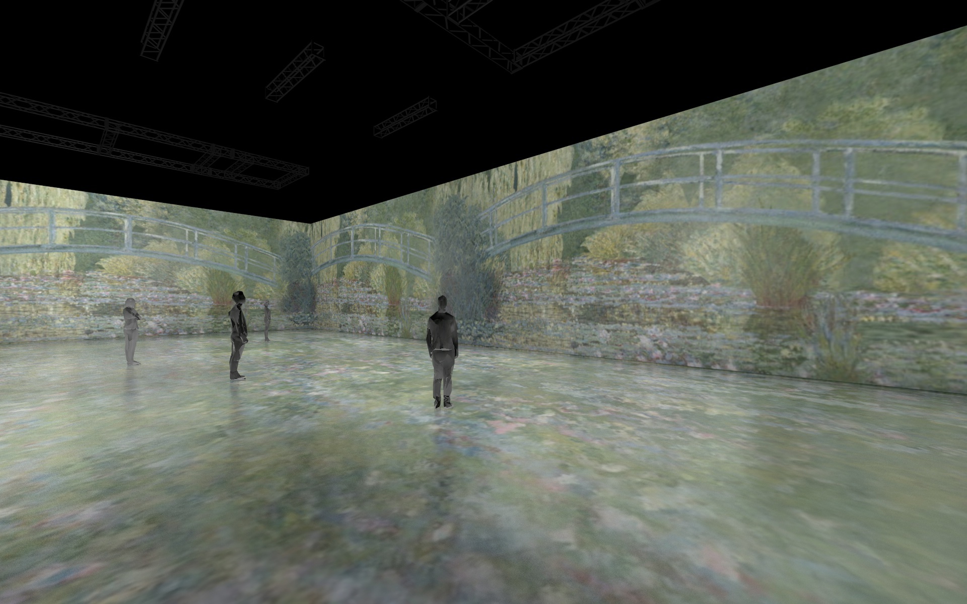 (c) RMN-Grand Palais (musée de l'Orangerie) / Michel Urtado /AMF/amanaimages ※上記は投影イメージ画像となり、実際の映像とは異なります。