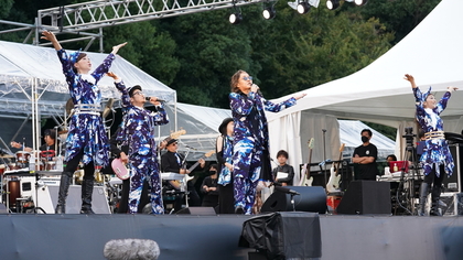 米米CLUBら、初日出演アーティストのライブ写真公開『BLUE EARTH MUSIC FEST 2022 IN MITO 』開幕レポート到着