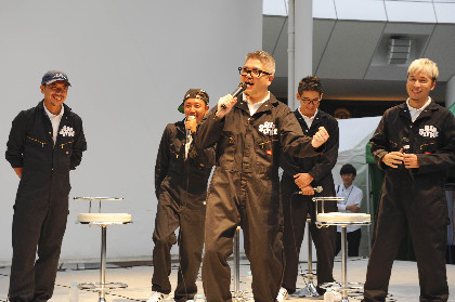 Aqua TimezとCharisma.comはライブで、RIP SLYMEはトークで