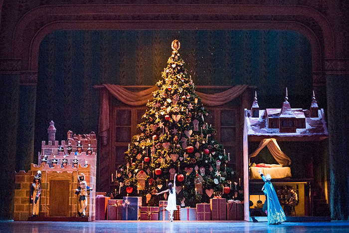 Production photo of The Nutcracker, The Royal Ballet © 2015 ROH. Photograph by Tristram Kenton 