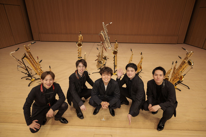 18本のサクソフォンで〝お祭り〟騒ぎ!?　上野耕平がデビュー10周年に贈る異次元のサクソフォン・ワールド！【レポート】