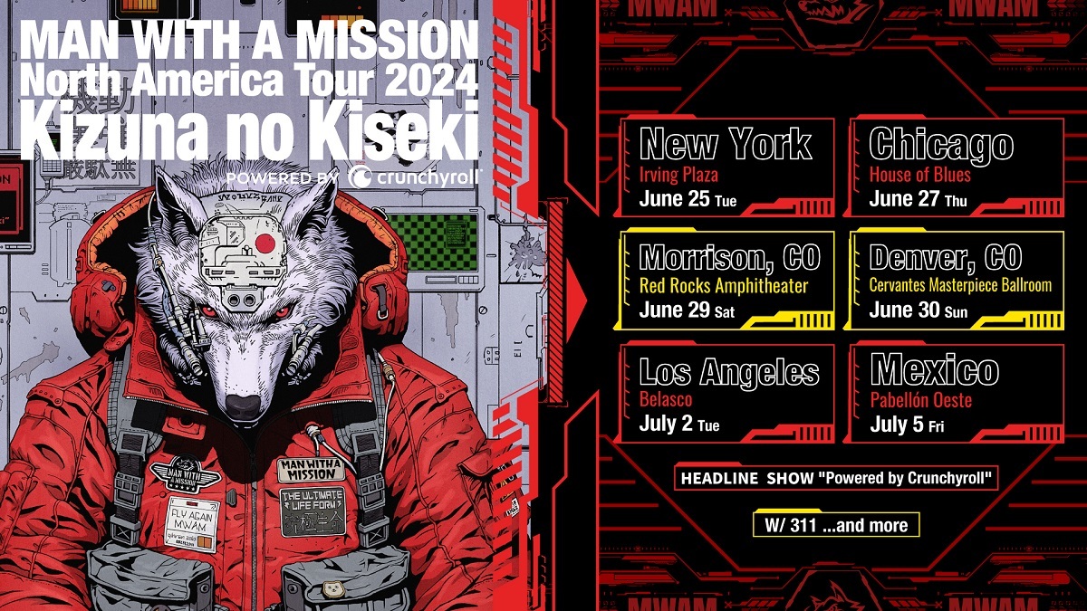 MAN WITH A MISSION North America Tour 2024 “Kizuna no Kiseki”