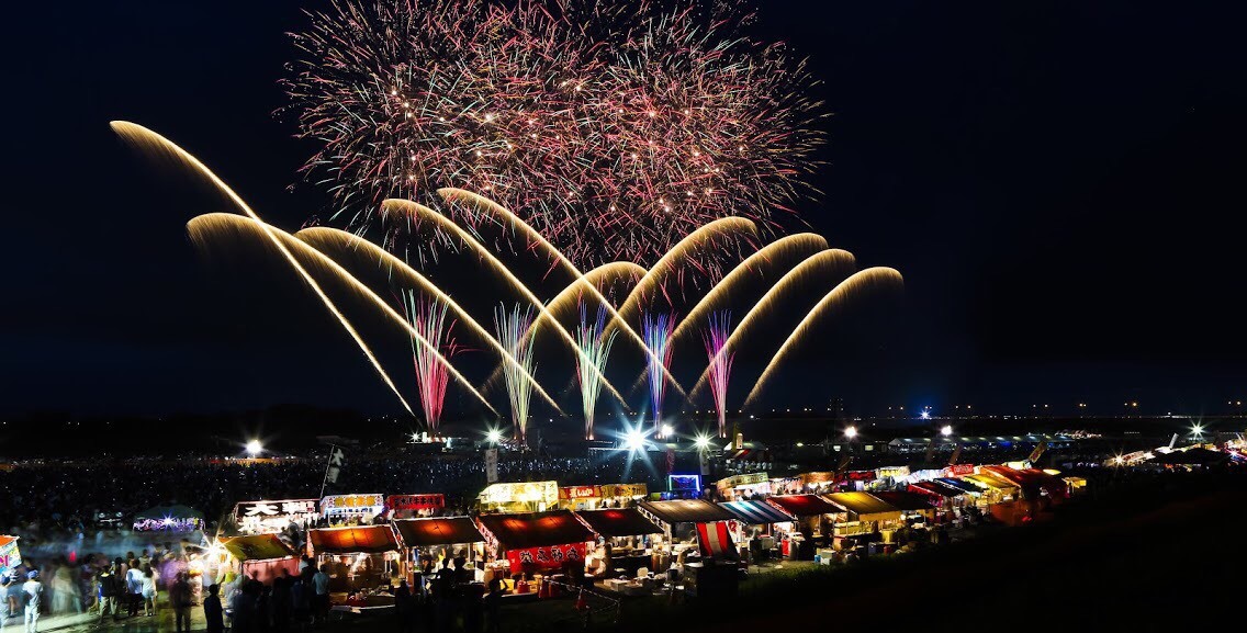 うつのみや花火大会　宇都宮花火　シート席3枚