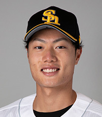 熊本県西原村出身の渡邉陸捕手