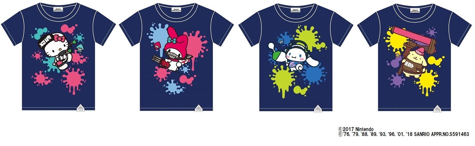 限定Tシャツ４種
