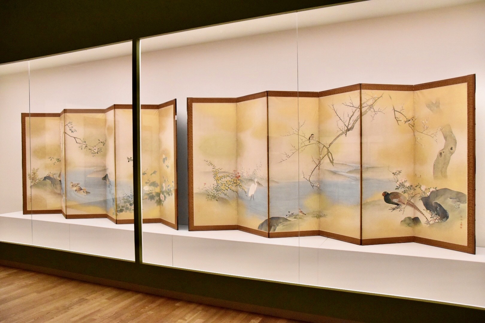 源琦 《四季花鳥図》 江戸時代中期〜後期 京都国立博物館蔵 東京展：前期展示