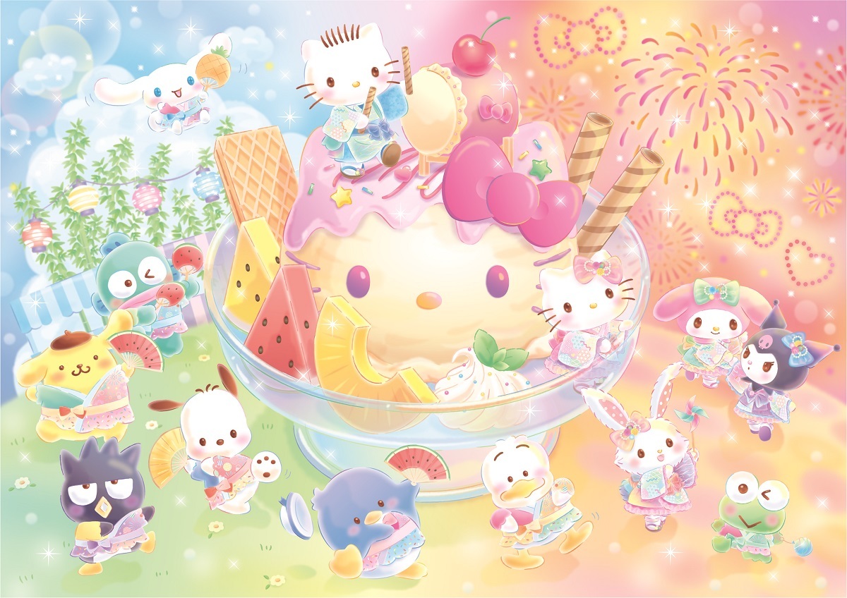 夏ぴゅーろ2021メインビジュアル　© 2021 SANRIO CO., LTD. TOKYO, JAPAN 　著作 株式会社サンリオ