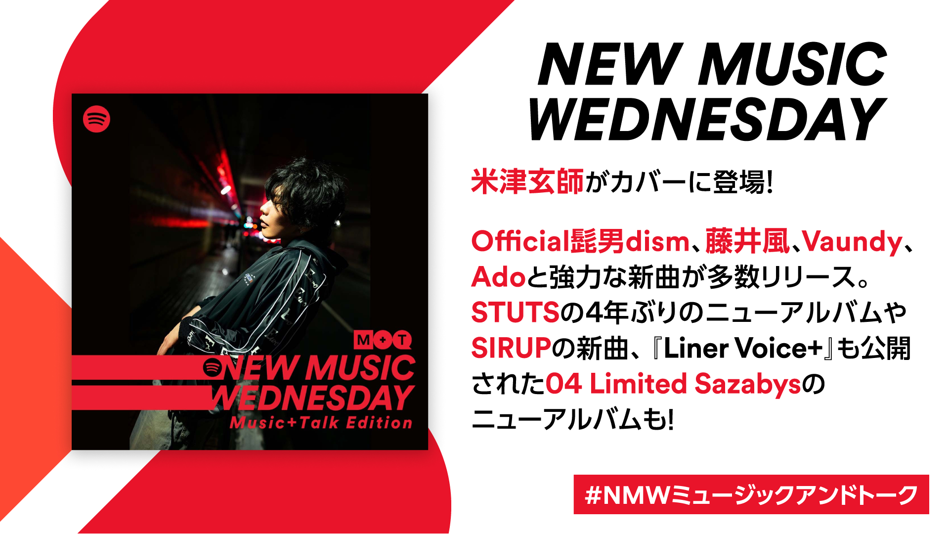 米津玄師、Vaundy、Ado、藤井 風、ヒゲダンなど強力な新曲続々『New