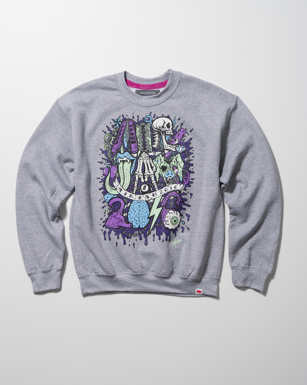 AIR JAM×UNGREEPER CREW-NECK(UG COL)