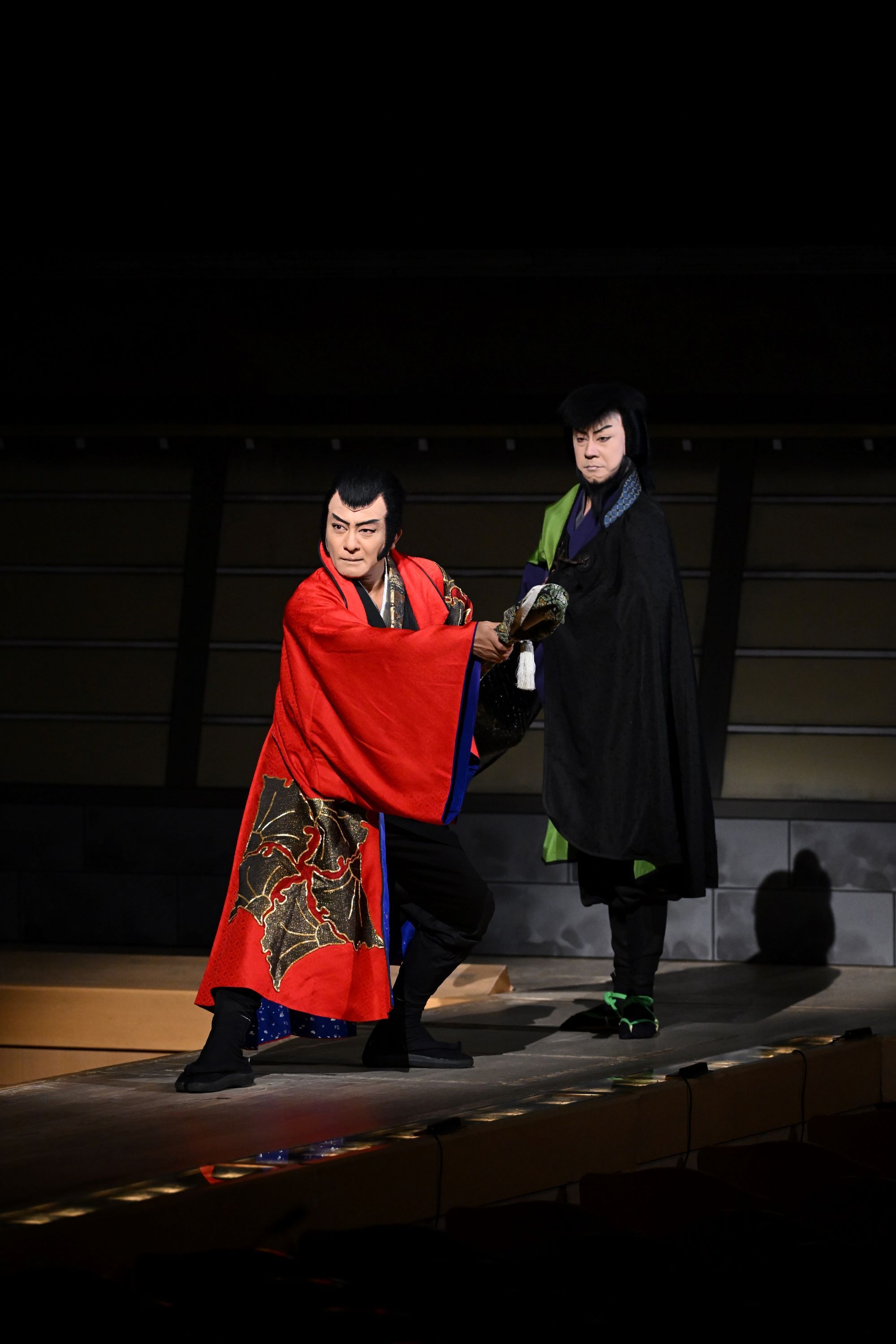 左から、片岡愛之助、市川笑三郎 (C)モンキー・パンチ　(C)松竹