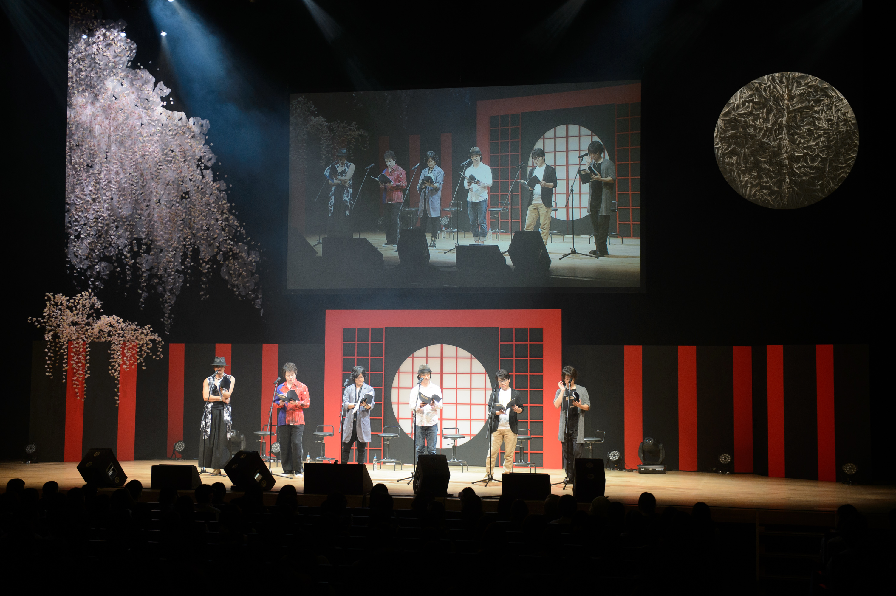 『男遊郭 ～夏の宵の花吹雪～』イベントのようす （Ｃ）2015 D3 PUBLISER