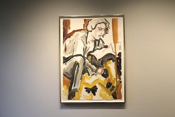 "Carmen; Jonas Kaufmann(3)"　手漉き紙にモノタイプ　119.4cm x 85.1cm 2011 Collection of Susan and David Goode, Norfolk, VA, USA