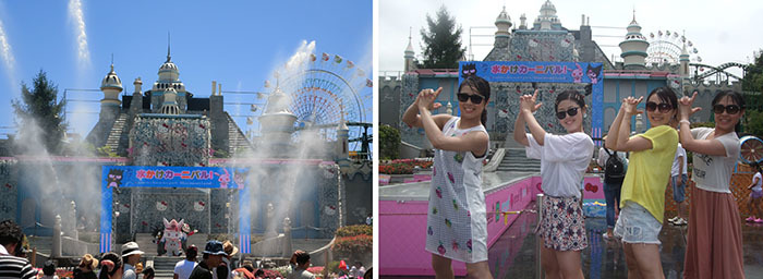 水かけカーニバル （C）'76,'91,'93,'01,'05,'12,'16 SANRIO