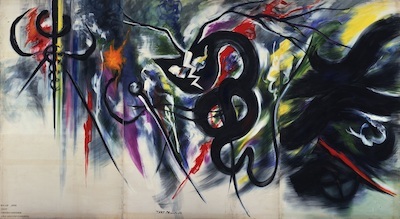 岡本太郎「愛撫」　1964年　川崎市岡本太郎美術館蔵 (c)岡本太郎記念現代芸術振興財団