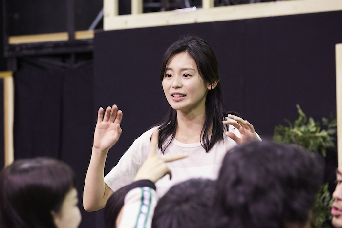 舞台『みみばしる』の稽古の様子 オフィシャル提供
