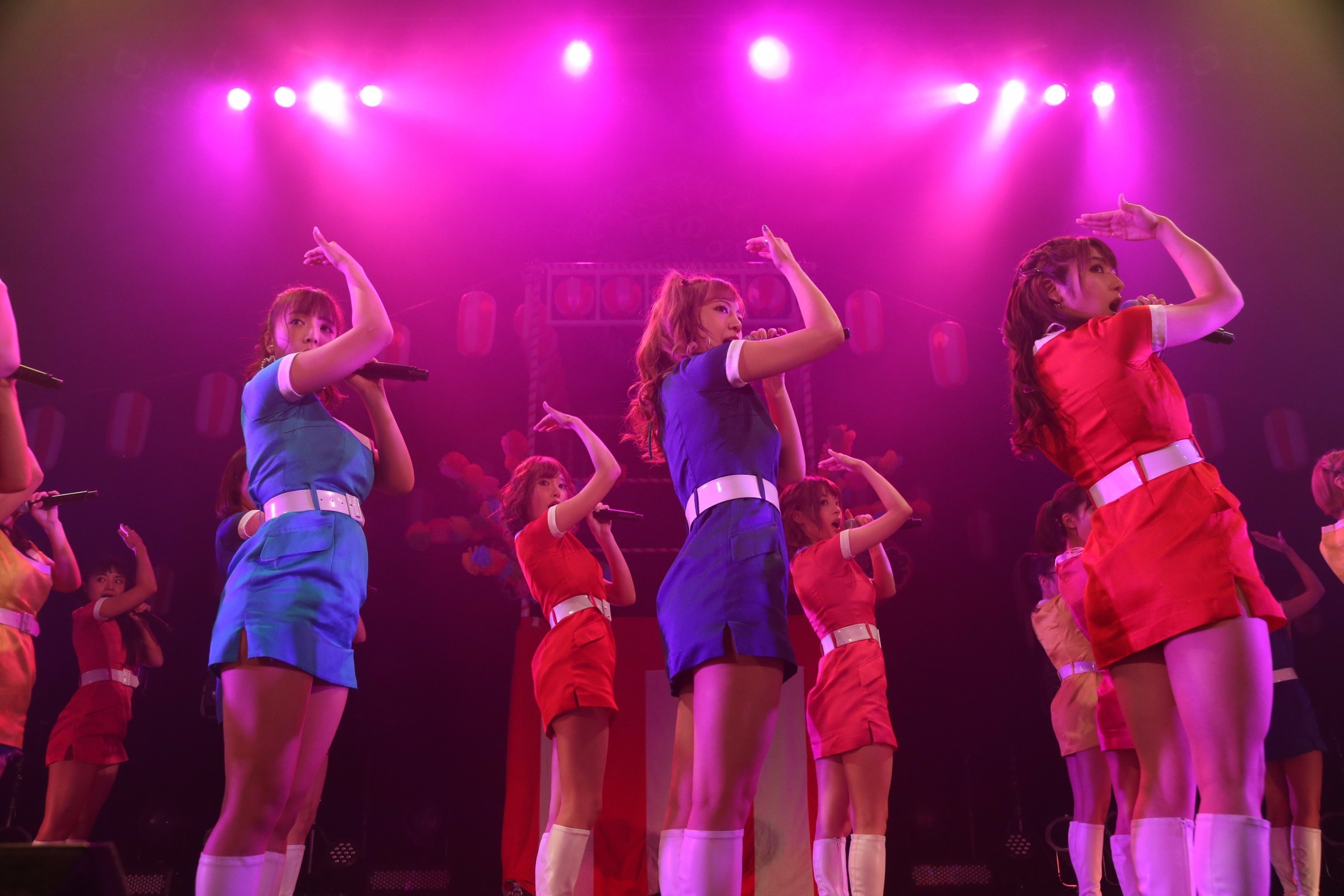 左から 三上 吉澤 神咲 （C）EBISU★MUSCATS PROJECT
