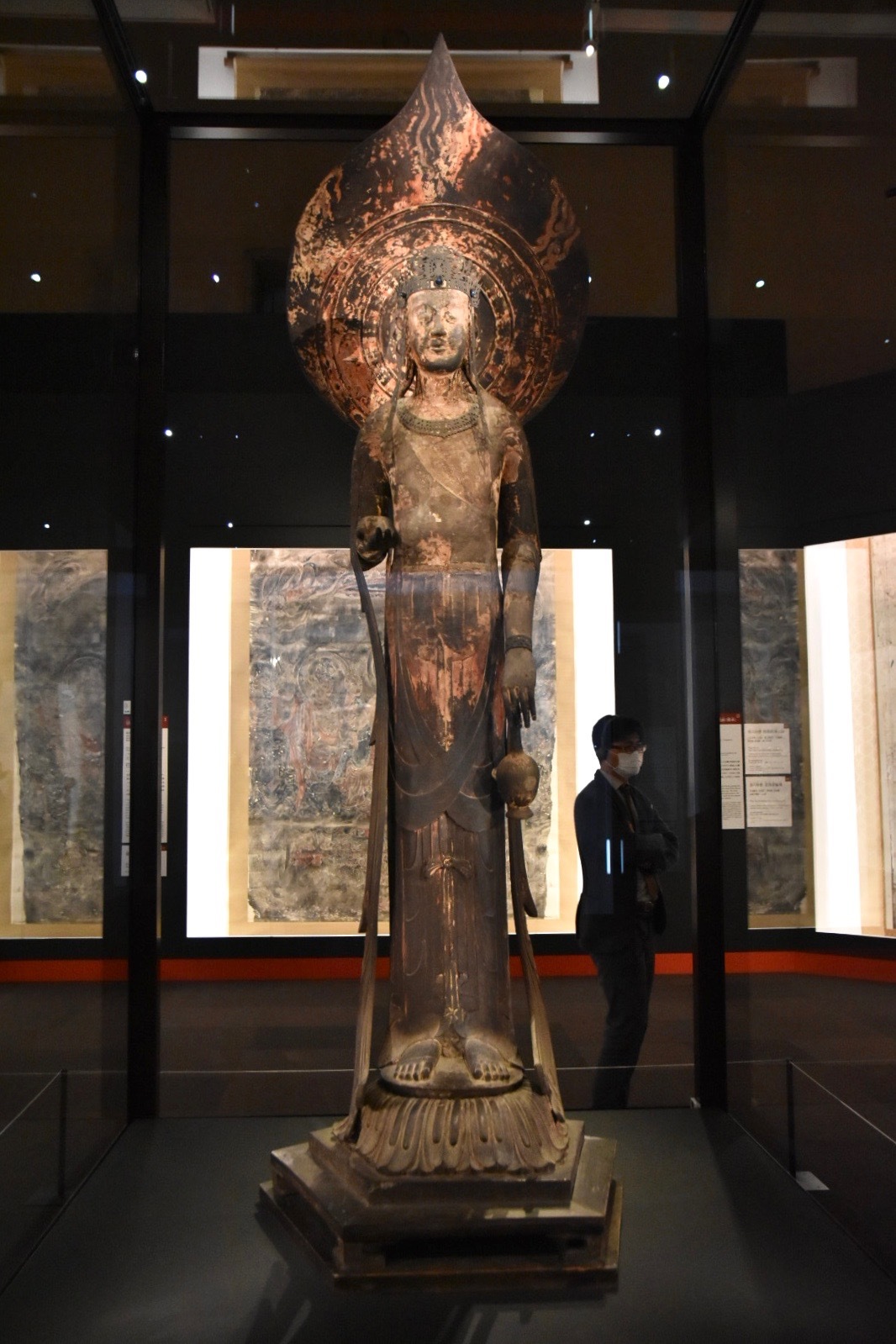 国宝 観音菩薩立像（百済観音）　飛鳥時代　7世紀　法隆寺蔵