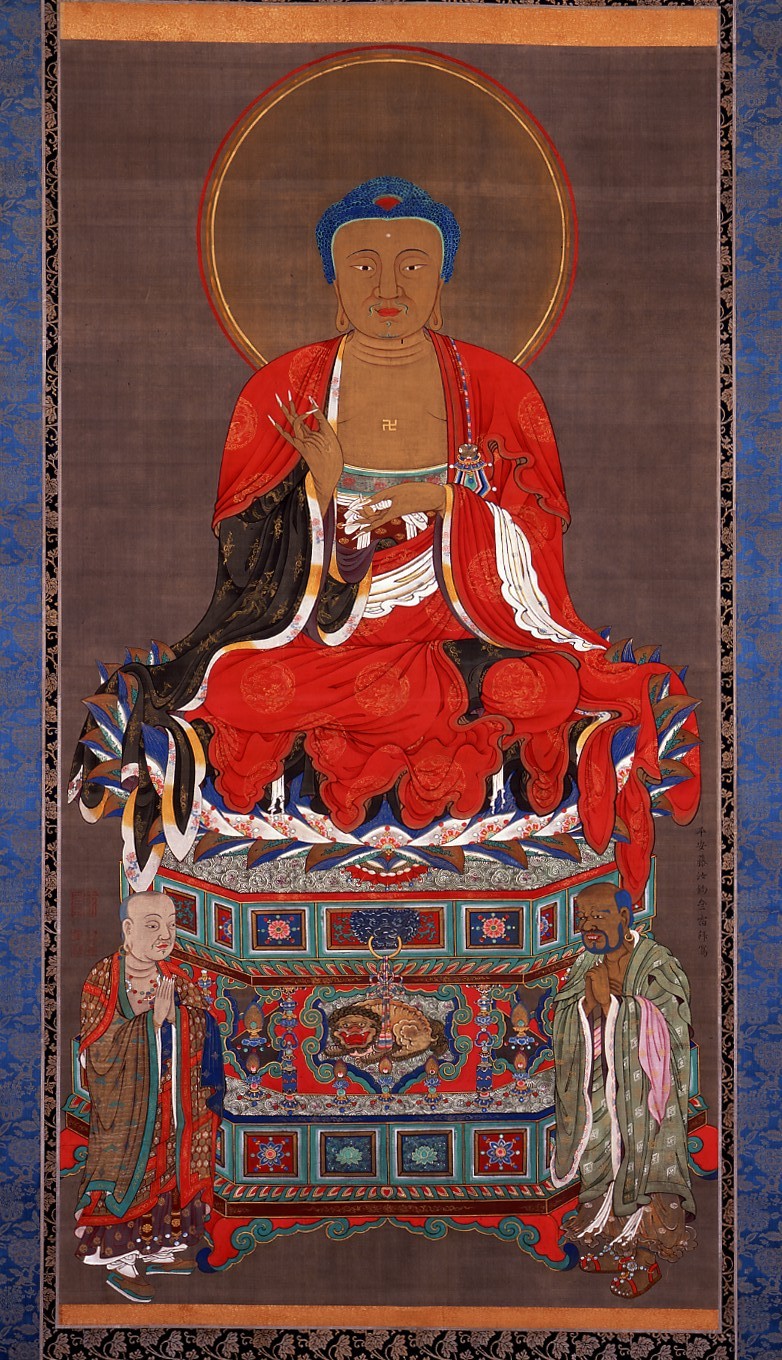 伊藤若冲〈釈迦如来像〉 相国寺蔵