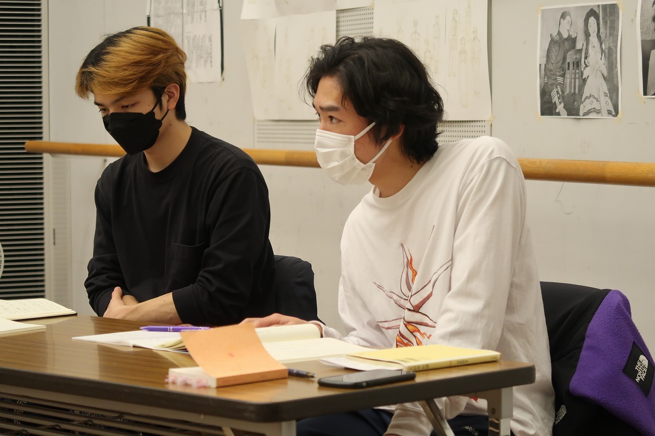 稽古中の様子