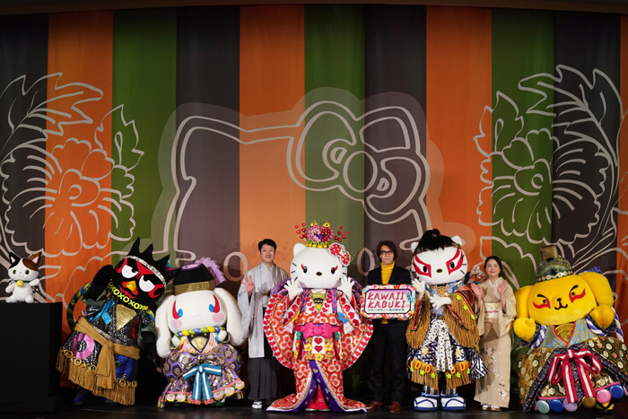 歌舞伎と Kawaii が融合 サンリオのキャラクターたちによるミュージカル Kawaii Kabuki ハローキティ一座の桃太郎 レポート Spice エンタメ特化型情報メディア スパイス
