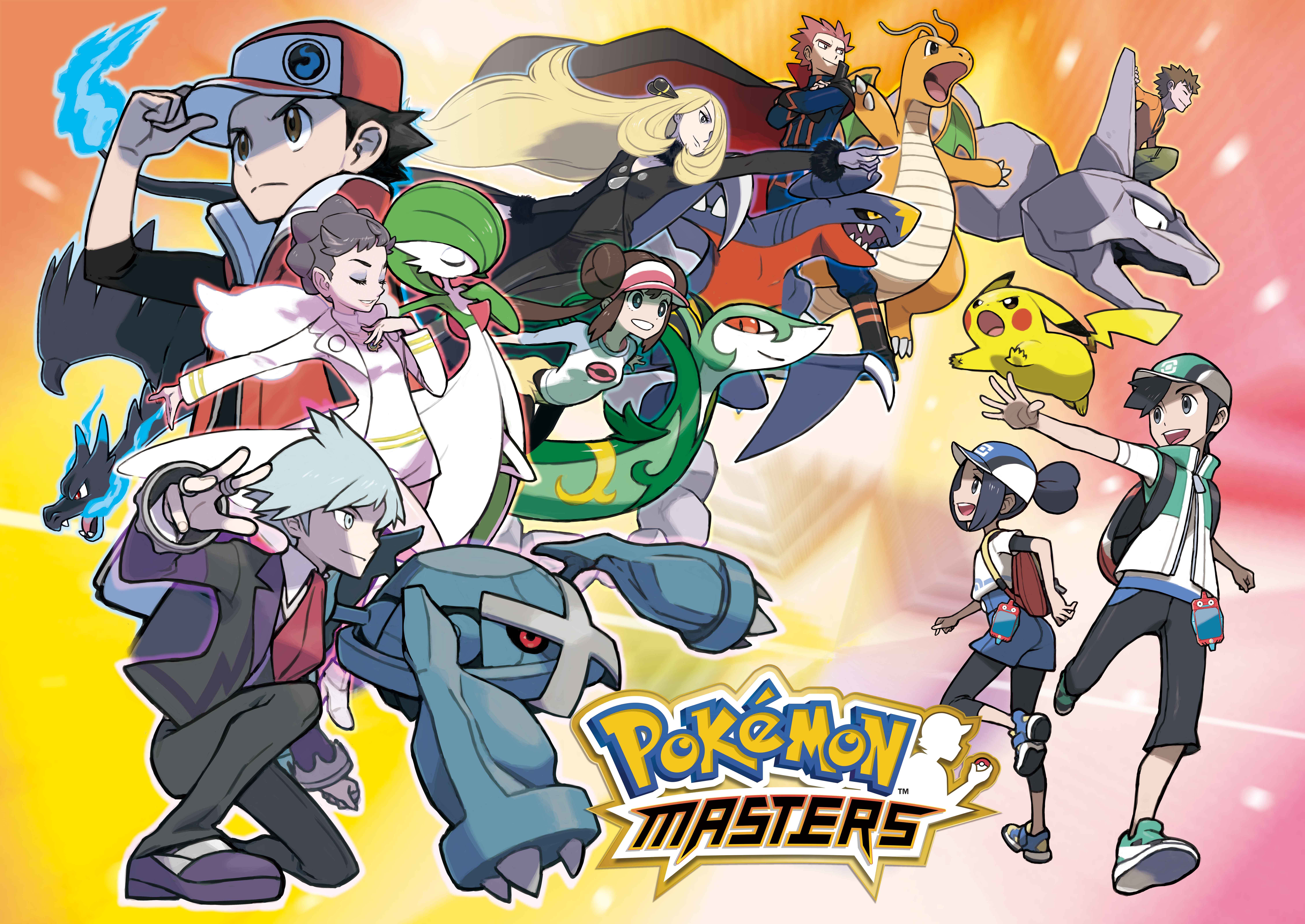 『PokemonMasters』ロゴ