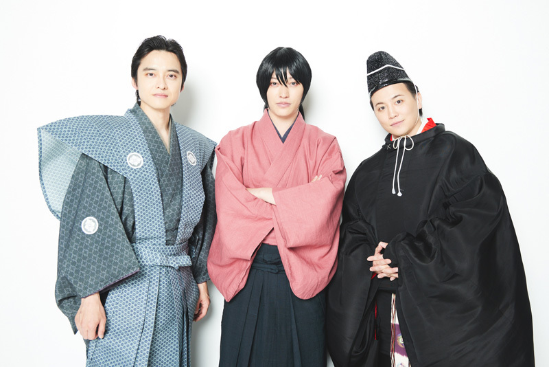 左から　木ノ本嶺浩、安西慎太郎、内藤大希