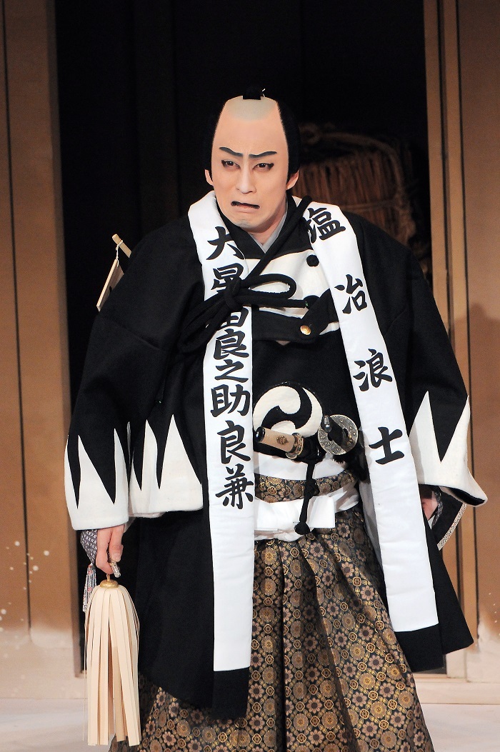 『仮名手本忠臣蔵　十一段目』大星由良之助＝松本幸四郎（平成24年4月新橋演舞場）