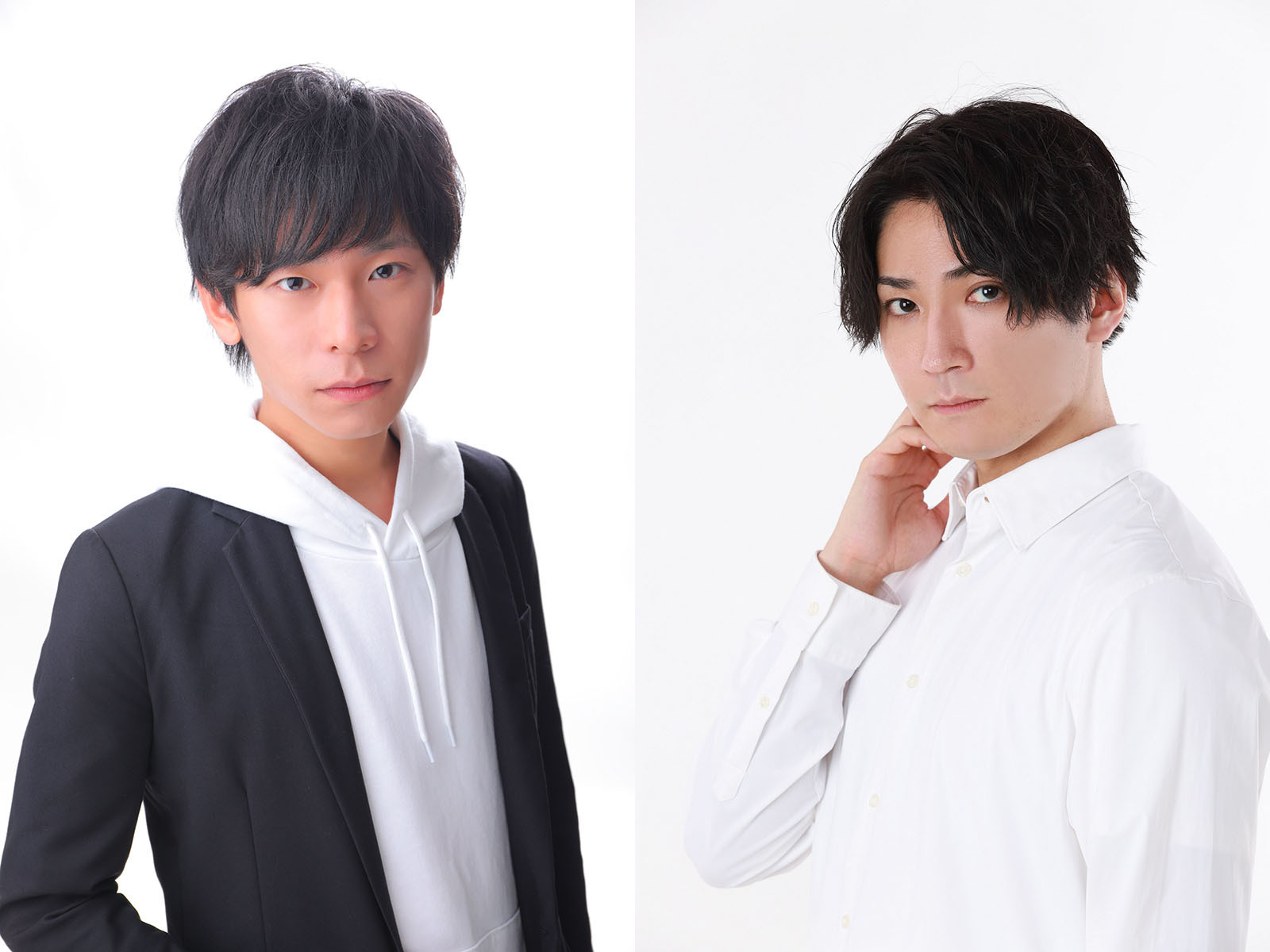 （左）北田 岳役：富田涼介（右）朝倉 海役：坂 泰斗