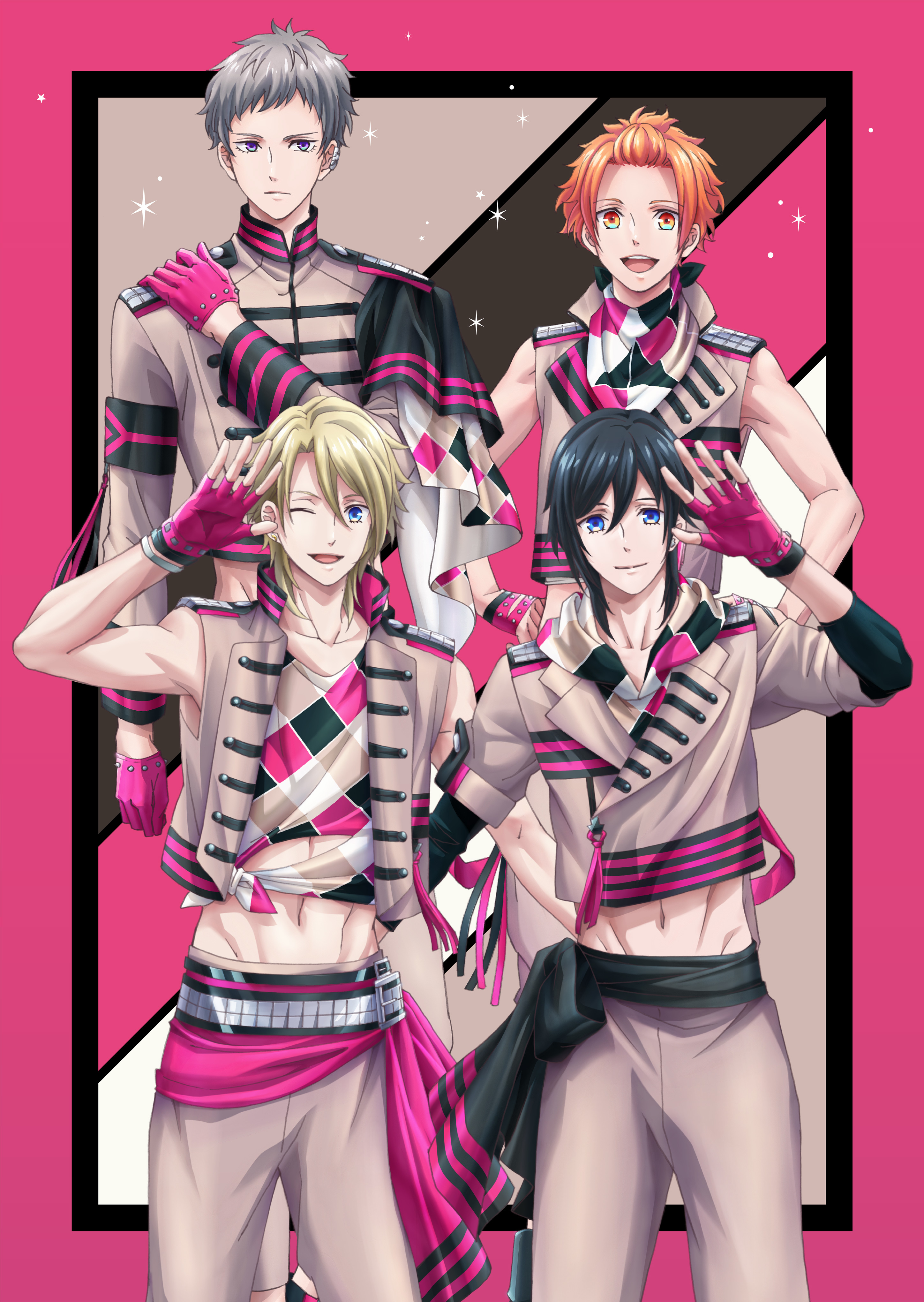 「KiLLER KiNG」 (C)MAGES.／Team B-PRO　(C)MAGES.／Team B-PRO2　(C)B-PROJECT