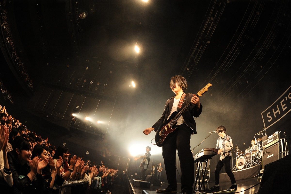 SHE'S 撮影＝MASANORI FUJIKAWA