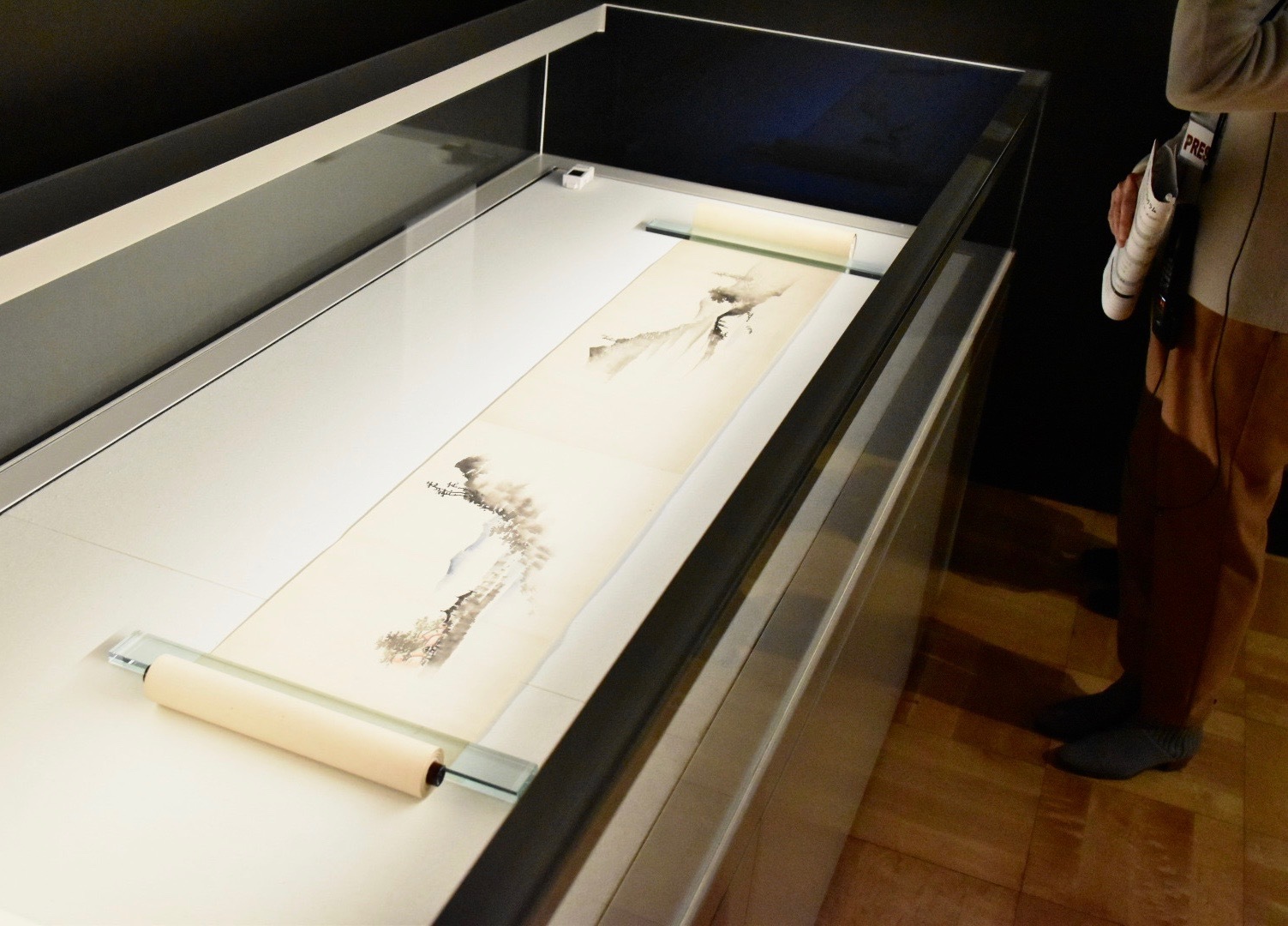山水図巻（葛飾北斎／画）　江戸時代 19世紀　島根県立美術館蔵　展示期間2月8日～3月8日