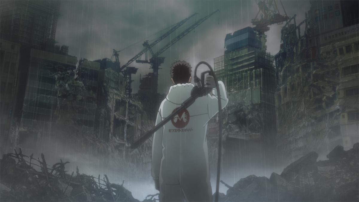 アニメ『怪獣8号』ティザーPVより (C)防衛隊第３部隊 (C)松本直也／集英社
