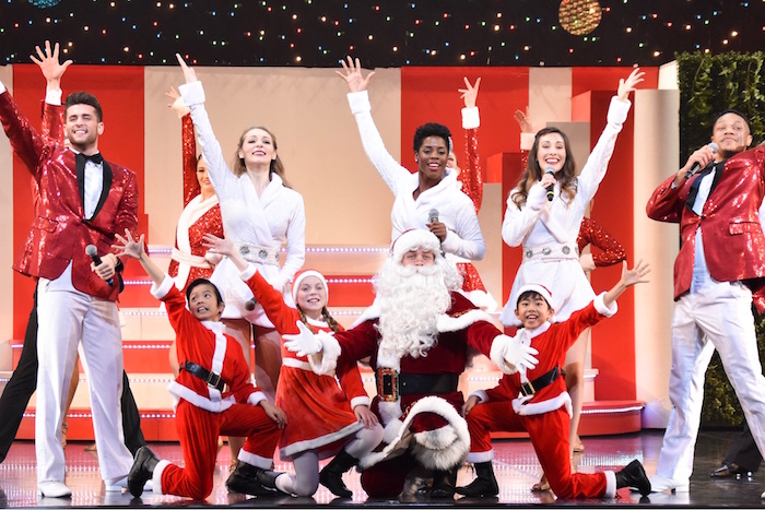 『ブロードウェイ クリスマス・ワンダーランド2018』のプレスコールの様子