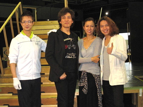 田代万里生、石井一孝、安蘭けい、中川晃教
